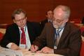 Joachim Meyer und Prof. Schmidt